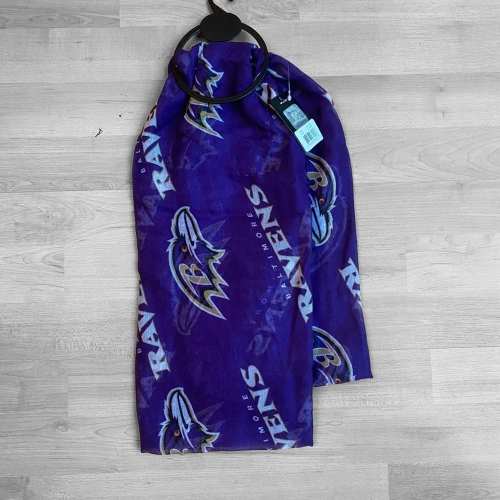Baltimore Ravens Infinity Scarf NFL Licensed New In Package